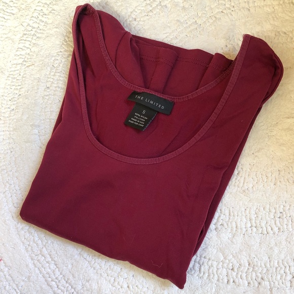 The Limited short waist 3/4 sleeve shirt - Picture 1 of 3